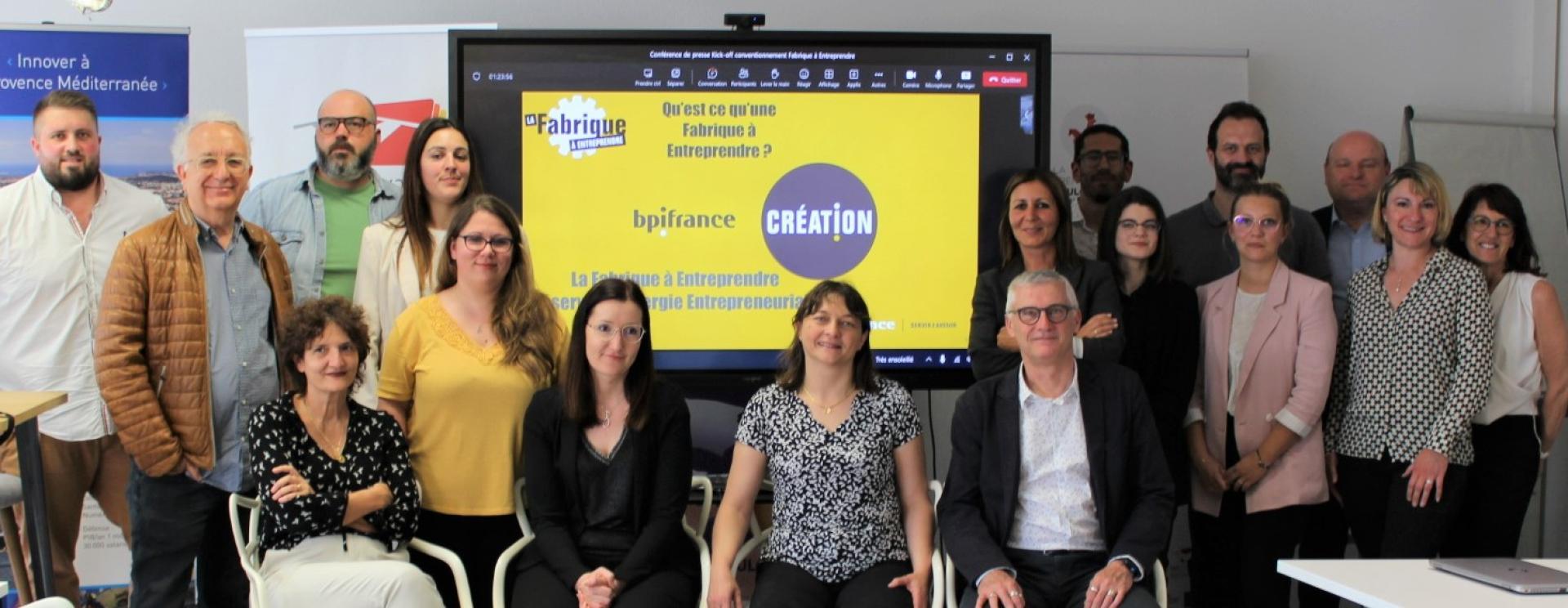 Les partenaires de la Fabrique à Entreprendre TPM